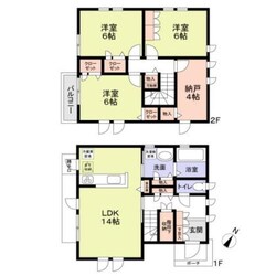 瀬谷区下瀬谷１丁目計画Ａ棟の物件間取画像